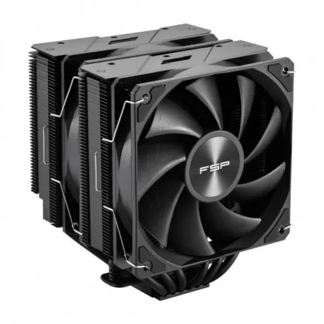 fortron mp7 black, s1851/am5, 2x120mm hladnjak - slika 1