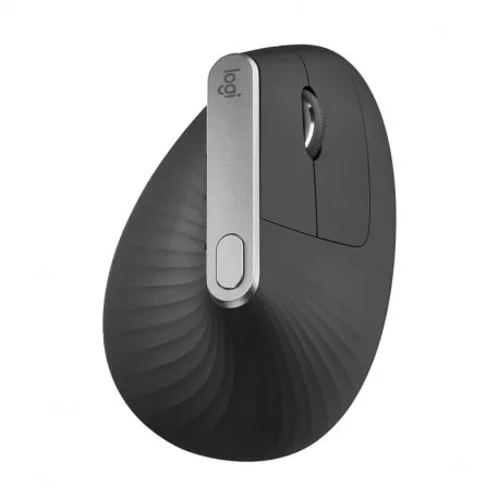 Logitech MX Vertical Advanced vertikalni ergonomski bežični optički miš, za dešnjake, USB, grafit (910-005448) - Umag