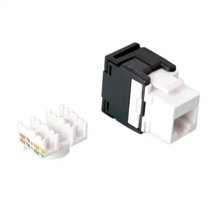 roline value rj45 keystone konektor cat.6/class e, utp (tool-free), bijeli - slika 1