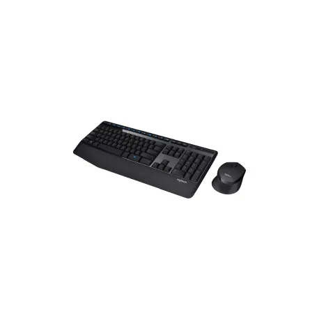 logitech mk345 bežična tipkovnica+miš, usb, crna (920-006489) - slika 1