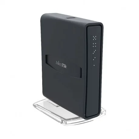 Mikrotik RB952Ui-5ac2nD-TC, hAP ac lite tower, 650MHz CPU, 64MB RAM, 5xLAN, 2.4Ghz 802.11b/g/n/ 5Ghz 802.11ac, USB, PSU, Rout - Umag