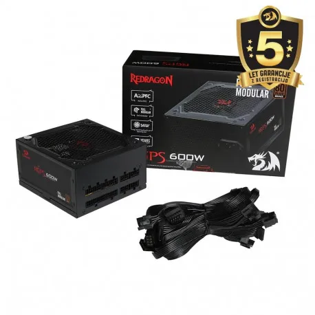 redragon gc-ps003 600w full modular - slika 1