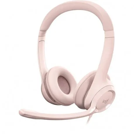 Logitech H390 slušalice s mikrofonom, USB, roza - Umag