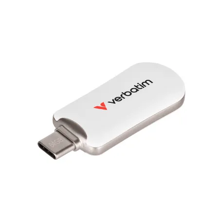 Verbatim Plectra USB-C Flash Drive 64GB, USB 3.2 Gen1, do 100MB/s, bijeli - Umag