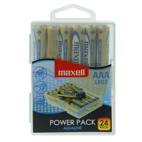 Maxell alkalne baterije LR-3/AAA, 24 komada, box - Umag