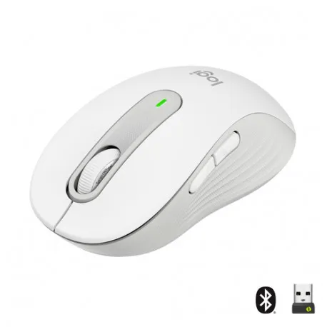 Logitech Signature M650 Wireless, Mouse (white, size M, Chromebook certified) - Umag