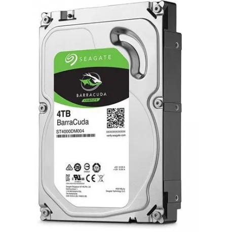 Seagate 4 TB 3,5" HDD, Barracuda, 5400 RPM, 256MB - Umag