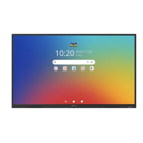 viewsonic 75" 64 multi touch, 9h, 450nits, 8gb ram/128gb, android 16, black - slika 1