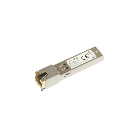 mikrotik rj45 sfp+ 10/100/1000m/2.5g/5g/10g bakreni modul (s+rj10) - slika 1