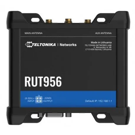Teltonika RUT956 Industrial 4G LTE WiFi Dual SIM Router - Umag
