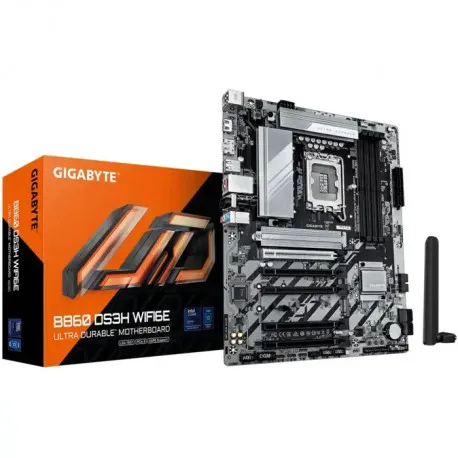 gigabyte mb b860 ds3h wifi6e, s.1851, 4xddr5/9066(oc), 2.5g-lan, hdmi/dp, usb-c, wifi, atx - slika 1