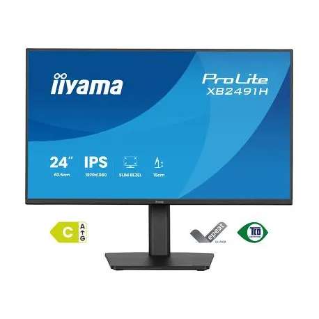 IIYAMA 24" XB2491H-B1 FHD (1920×1080) IPS, Pivot, 120Hz, 1ms, 350 cd/m2, HDMI/DP, crni - Umag