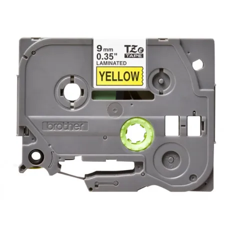 brother tze621 tape black/yellow 9mm 8m - slika 1