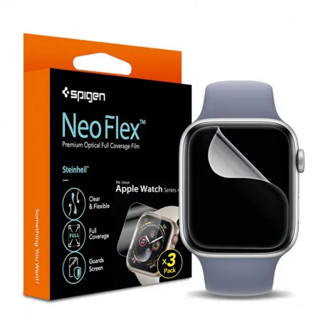 Spigen Film Neo Flex, zaštitna folija za Apple pametni sat, set 3 kom - Apple Watch 41mm/40mm (061FL25575) - Umag