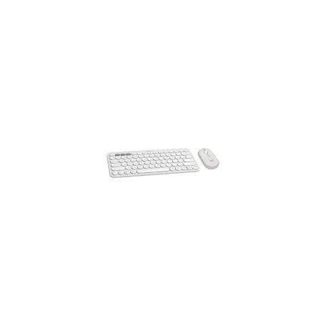 LOGITECH Pebble 2 Bluetooth Keyboard Combo - TONAL WHITE - US INT'L - Umag