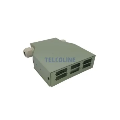 NFO Patch Panel DIN Rail, 6x SC Duplex - Umag