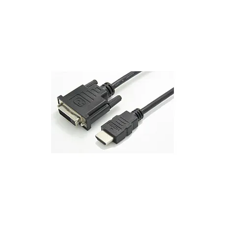 Roline VALUE adapter/kabel HDMI - DVI-D (24+1), M/F, 0.15m - Umag