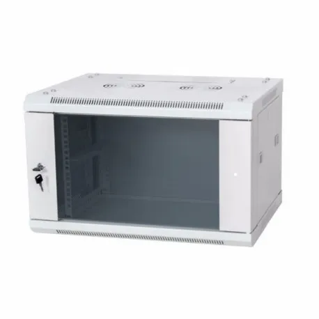 naviatec wall cabinet 9u 600 x 600mm, disassembled qa-66g, gray - slika 1