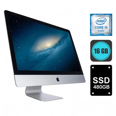 Apple iMac 27 i5, 16GB DDR3, 250GB SSD - Umag