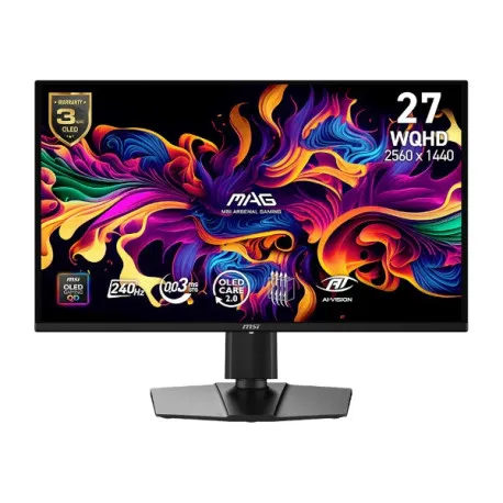 Monitor MSI MAG 274QP QD-OLED X24 27" / WQHD / 240Hz / 0,03 ms (GTG) (black) - adjustable height - Umag