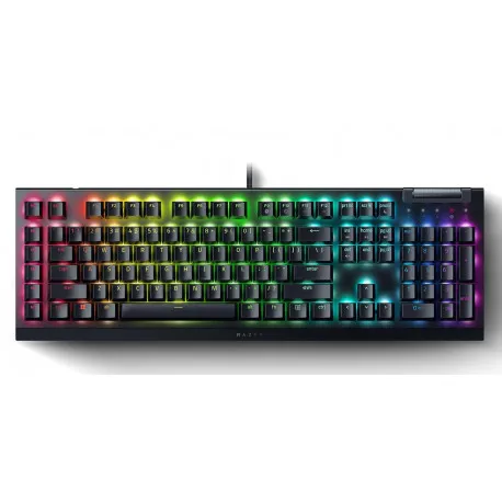 razer blackwidow v4 x - mechanical gaming keyboard (green switch) - us layout - slika 1