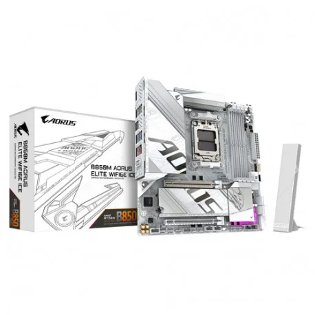 gigabyte b850m aorus elite wifi6e ice - slika 1