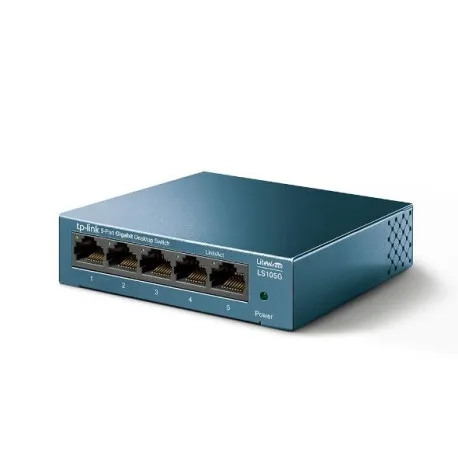 tp-link 5-port 1gbe rj45 metal desktop switch - slika 1