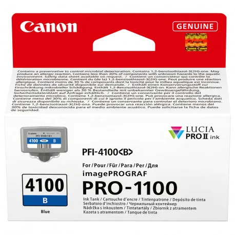 Canon tinta PFI-4100B, plava - Umag