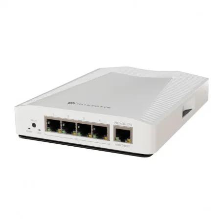 mikrotik 10 gigabit ethernet preklopnik (switch) crs304-4xg-in, 98dx2528 2-core 1200 mhz cpu, arm 64bit, 512 mb ram, 32 mb fl - slika 1