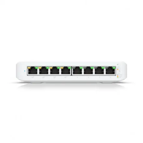 ubiquiti unifi managed 8-port gigabit switch (4-port poe+) 52w (usw-lite-8-poe) - slika 1