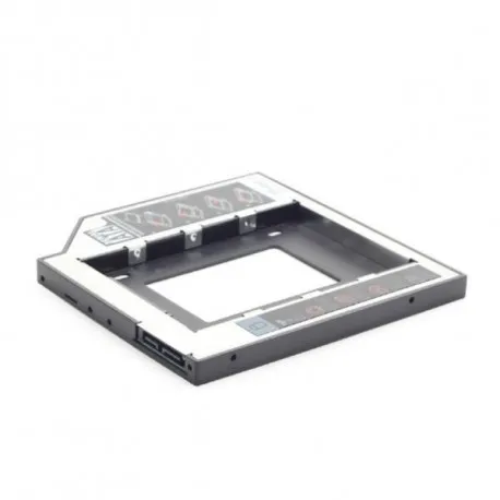 gembird slim mounting frame for 2.5'' drive to 5.25'' bay, for drive up to 9.5 mm - slika 1