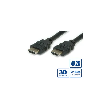 STANDARD HDMI Ultra HD kabel sa mrežom, M/M, v2.0, crni, 3.0m - Umag