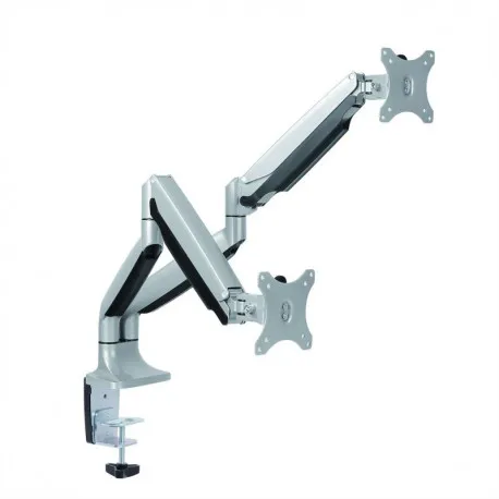 Roline VALUE dvostruki stolni pneumatski nosač monitora do 32", 6 spojeva, Pivot, nosivost 9kg - Umag