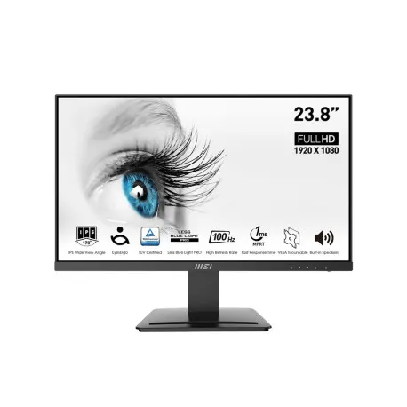 msi 24" mp243x pro fhd(1920x1080) ips, 100hz, 300 cd/m2, 1000:1, 4 ms, hdmi, dp, tilt, zvučnici - slika 1