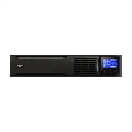 fortron source ups eufo tower/rack 2000va/1800w, line-interactive, usb, rs-232, epo, 8×iec, 4×9ah, lcd - slika 1