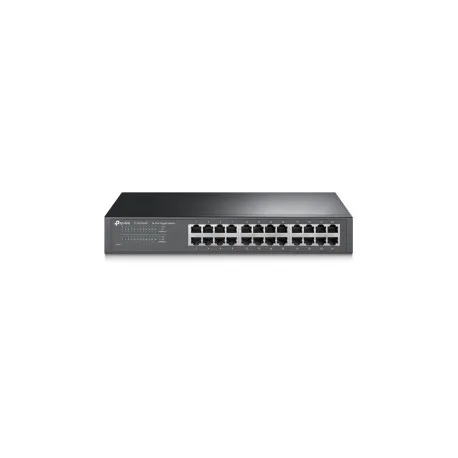 tp-link 24-port gigabit preklopnik (switch), 24×10/100/1000m rj45 ports, 13" desktop/rack, metalno kućište - slika 1