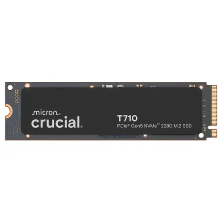 SSD 1TB M.2 80mm PCI-e 5.0 x4 NVMe, CRUCIAL T710 (CT1000T710SSD8) - Umag