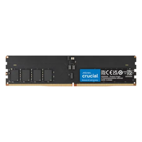 ram cudimm ddr5 32gb pc5-51200 6400mt/s cl52 1.1v crucial (ct32g64c52cu5) - slika 1