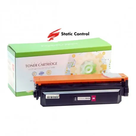Toner Static Control HP Canon CF413X Magenta - Umag