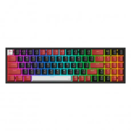 Keyboard - Redragon Pollux K628rgb Pro Wired/wireless/bt Mechanical Red Switch - Umag