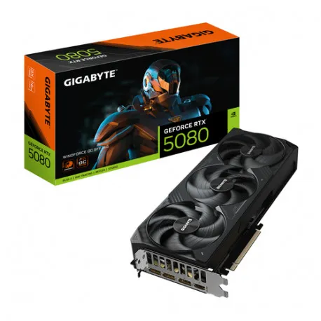 gigabyte geforce rtx 5080 windforce oc sff 16g nvidia 16 gb gddr7 - slika 1