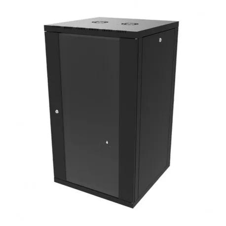 Canovate 21U 600x600x1022 SINGLE zidni ormar s bočnim stranama koje se mogu otvoriti izvana, crni (WS3O-9-2166F) - Umag