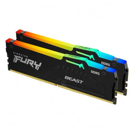 Kingston FURY Beast RGB 32GB (2x16GB) DDR5 5600 MHz - Umag