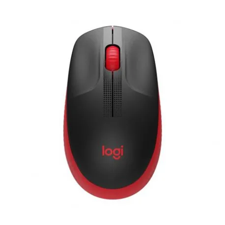 miš bežični logitech m190 crveni - slika 1