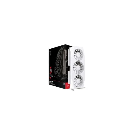 XFX Mercury AMD Radeon RX 9060XT OC White Gaming Edition with 16GB GDDR6 HDMI 2xDP, AMD RDNA 4 - Umag