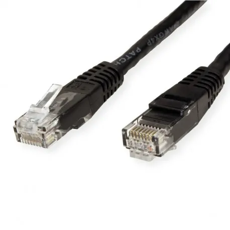 Roline VALUE UTP mrežni kabel Cat.6, 7.0m, crni - Umag