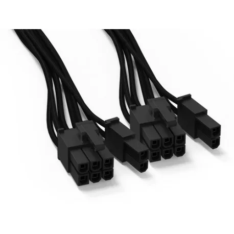 be quiet! pcie dual-kabel za modularna napajanja - slika 1