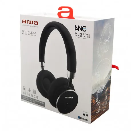 Slušalice AIWA Silence edition HSTBTN-800BK, bežične, ANC - Umag