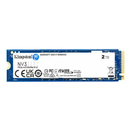ssd 2tb m.2 80mm pci-e 4.0 x4 nvme, kingston nv3 (snv3s/2000g) - slika 1