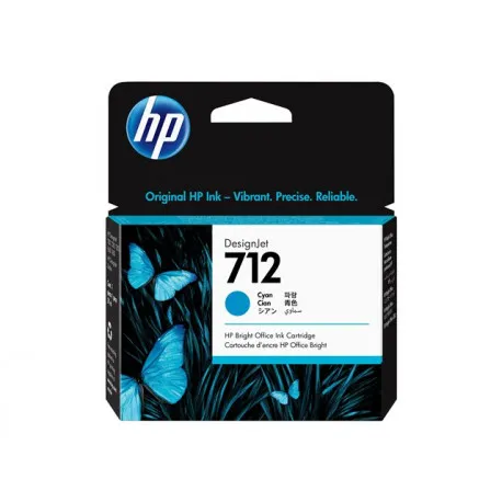HP 712 29-ml Cyan DesignJet Ink - Umag